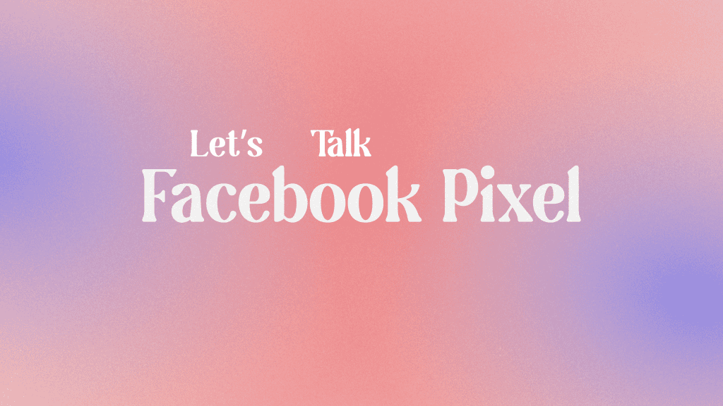 Abstrakt bild med rubriken facebook pixel